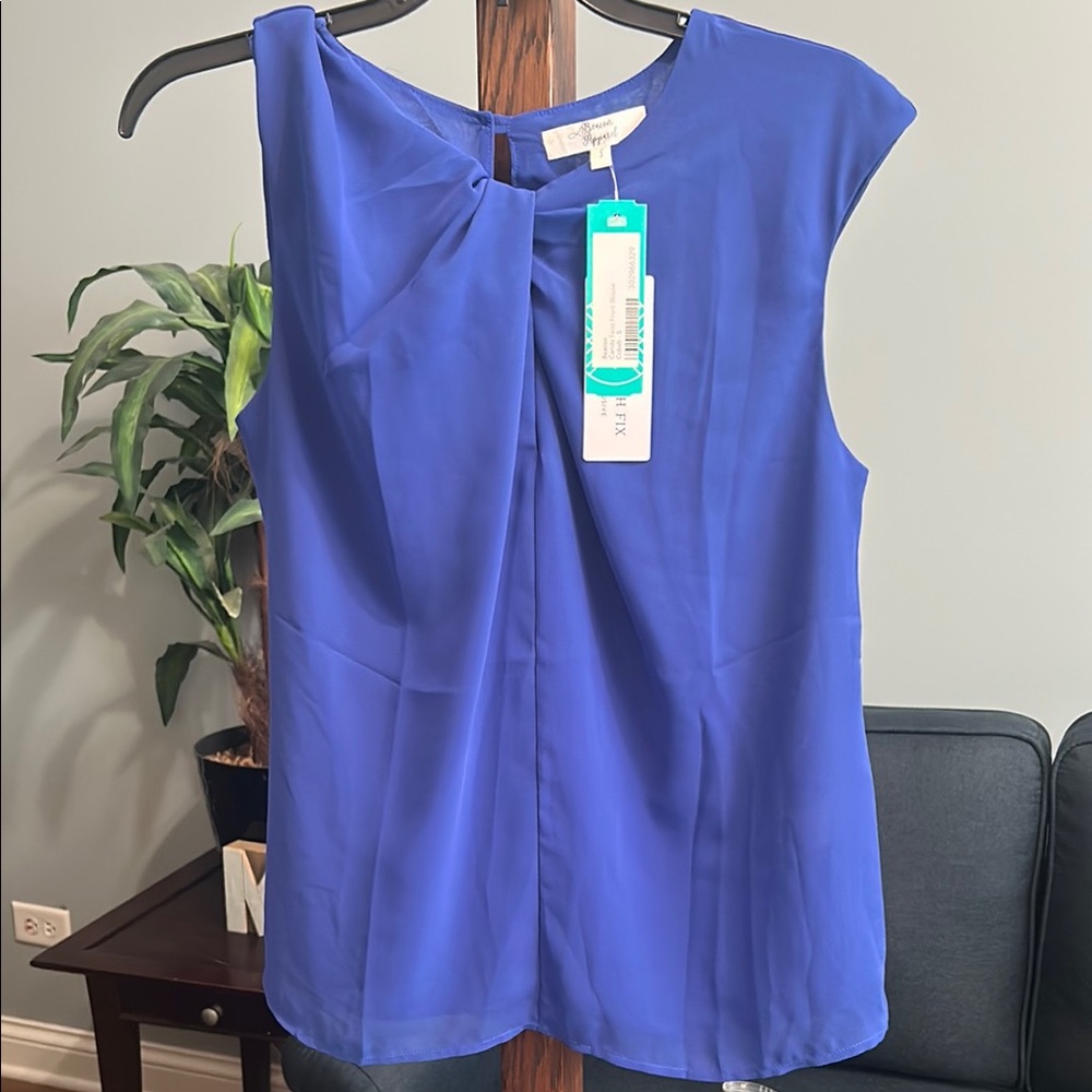 Women's Blue Top New Stitch Fix Beacon